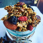 Super Seed Granola With Cinnamon Hazelnut Milk